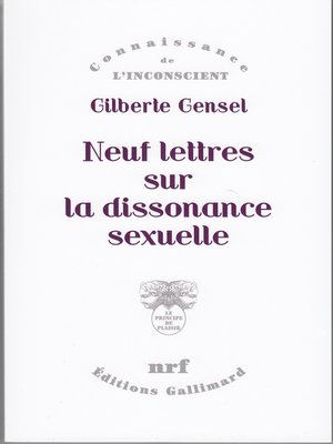 cover image of Neuf lettres sur la dissonance sexuelle